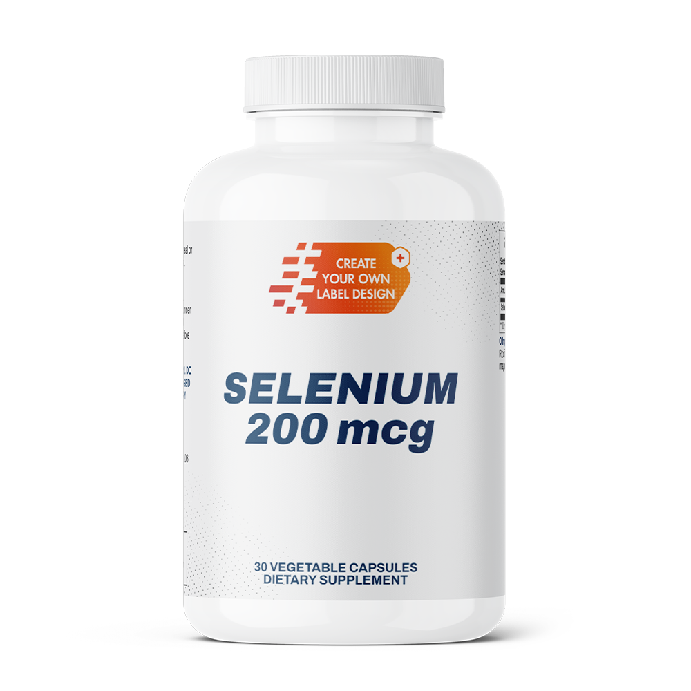 Selenium 200 mcg - Premier Private Label CPG Nutraceuticals | Next Day ...
